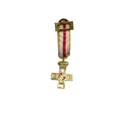 Medalla Mini Merito Militar Distintivo Amarillo