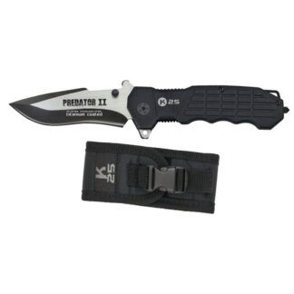 Navaja Táctica K25 Predator II 9 3 cm Titanium
