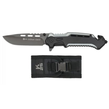 Navaja táctilca K25 Seguridad Privada Gris/Negro