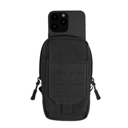 Pouch Molle MILTEC porta móvil y Organizador negro
