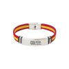 Pulsera España acero Policia Local de broche
