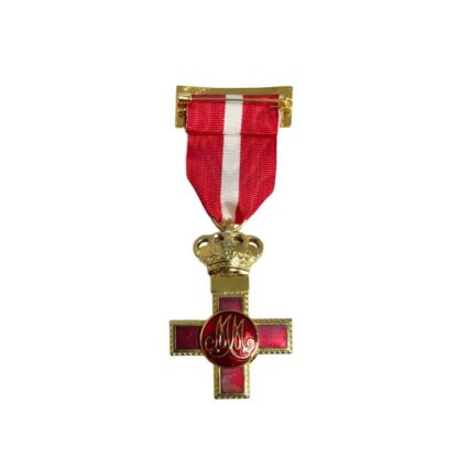 Medalla Cruz Mérito Militar Distintivo Rojo
