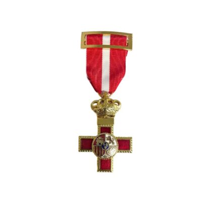 Medalla Cruz Mérito Militar Distintivo Rojo