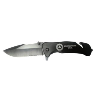 Navaja Albainox Protección Civil blanco Hoja 8cm