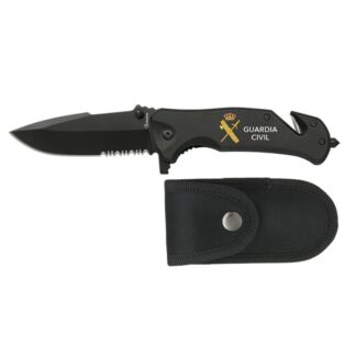 Navaja Albainox negra Guardia Civil Hoja 8 cm
