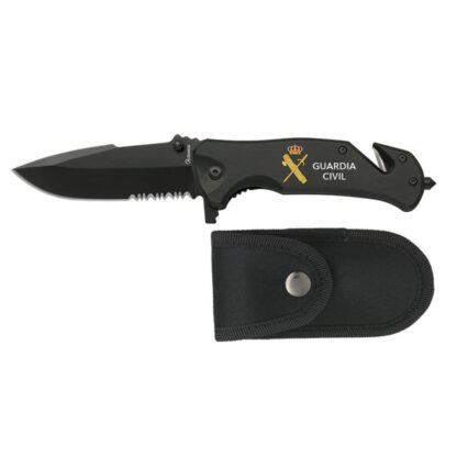 Navaja Albainox negra Guardia Civil Hoja 8 cm