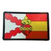 Parche España Cruz de Borgoña y Sagrado Corazón