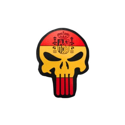Parche PVC calavera Punisher España escudo