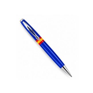 Bolígrafo azul con bandera de España