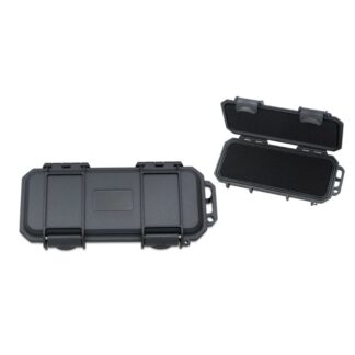 Caja ABS estanca táctica negra 17 5 x 8 5 cm