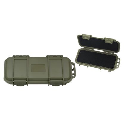 Caja ABS estanca táctica verde 17 5 x 8 5 cm