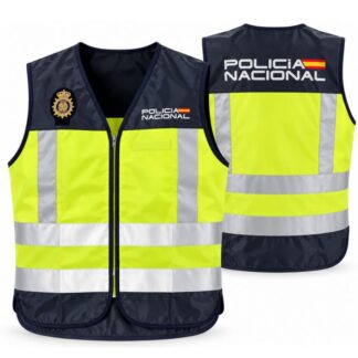 Chaleco reflectante KRC Policía Nacional