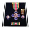 Conjunto Medalla dedicación Policial XX Años