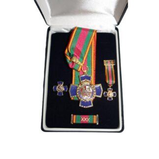 Conjunto Medalla dedicación Policial XXX Años