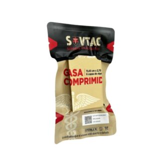 Gasa comprimida plegada en Z Quick-Response