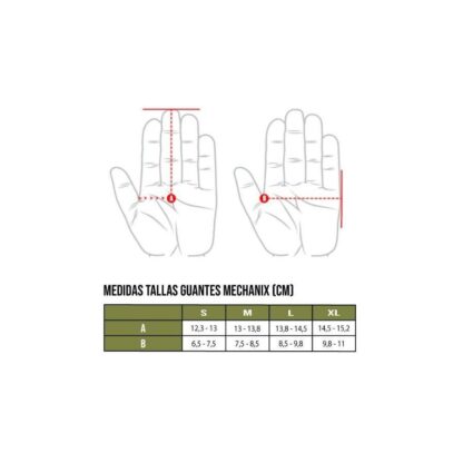 Guantes tácticos Mechanix Original VENT negros
