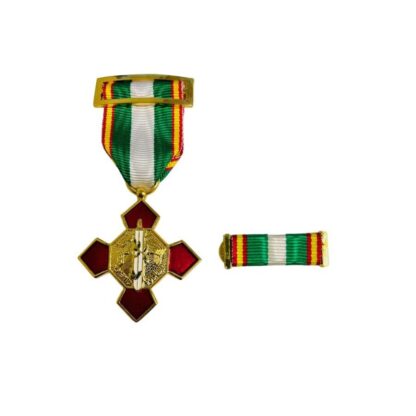 Medalla Merito Policial Distintivo Rojo   Pasador
