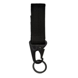 Mosquetón para Cinturón de Servicio Negro