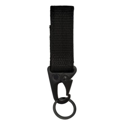 Mosquetón para Cinturón de Servicio Negro