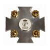Placa Cruz Mérito Guardia Civil Distintivo Blanco