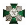 Placa Cruz Mérito Guardia Civil Distintivo Blanco
