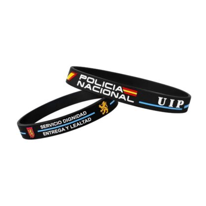 Pulsera silicona POLICÍA NACIONAL UIP