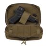 Riñonera Helikon porte oculto para arma RAT verde